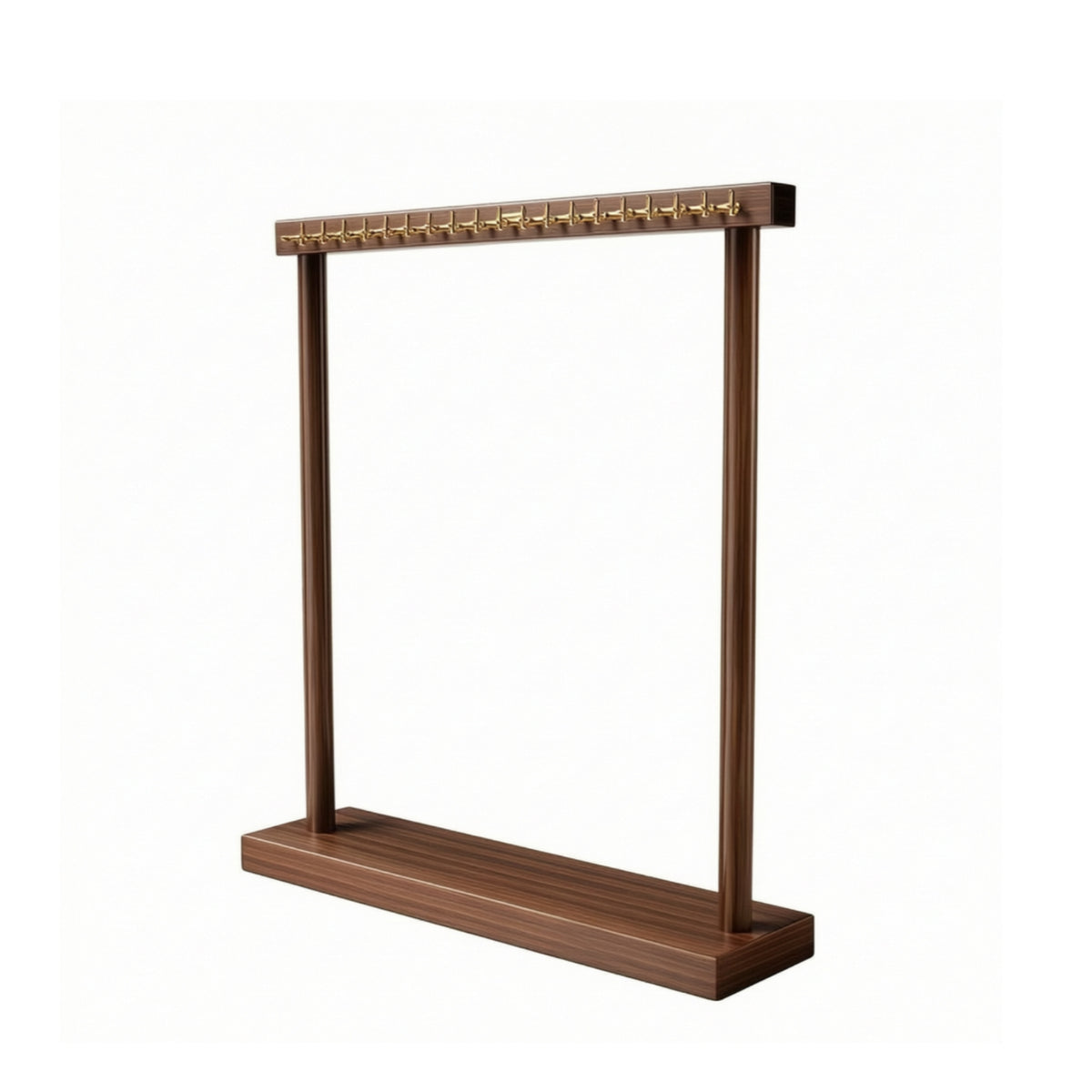 Necklace Holder with 18 Hooks Desktop Necklace Display Stand with Hooks Bracelet Hanger for Vanity