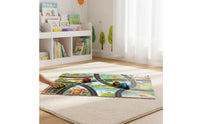 Toy Car Parking Playmat Large Size Road Traffic Playmat Sparks Imagination City Road Play Mat for Children, Young Children