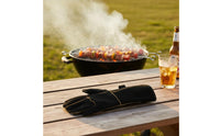 Long Cuff BBQ Gloves Anti-Scald Heat Resistant Gloves Versatile Guarding Equipment for Welders, Camping, Kitchen