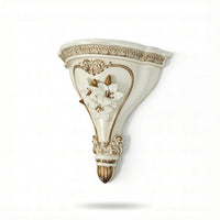 Antique-Style Wall-Mounted Flower Vase Indoor Decorative Wall Vase Elegant Sophisticated for Hallway