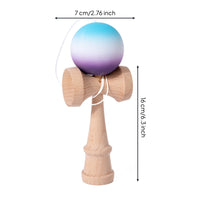 Kendama Beech Wood Japanese Ball and Cup Game Tactile for Tabletop Challenge