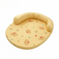 Dog Bed with Memory Foam Supportive Dog Bed with Bolsters Soft for Bedroom