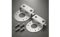 2 Pieces No-Drill Underwater Light Bracket Direct Install Clamp-Style Mounting Bracket 1.5 Mm Thick Hardware for Water Feature