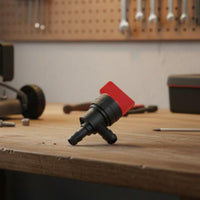 Easy to Install Lawn Mower Gas Valve Sturdy Plastic Inline Fuel Shut Stop Valve for Generator, Motorcycle