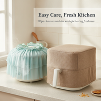 Lace Dust Cover for Rice Cooker, Air Fryer, Blender, and Other Kitchen Appliances