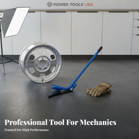 Truck Tire Removal Tool Heavy Duty Tire Dismounting Hook High-Quality Steel Bead Breaker Bar for Auto Repair Professionals, Workshop, Garage, Roadside