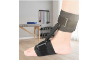 Adjustable Ankle-Foot Orthosis Breathable Ankle Foot Orthosis Anti-Slip AFO Brace Padded for Sleeping, Training