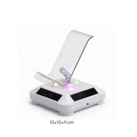 Rotating Display Stand Compact Solar Display Stand Double-Use for Retailers