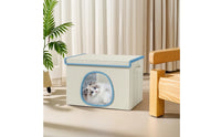 Pet House with Ice Packs Portable Cat House with Ice Packs Foldable Dog Kennel for Travel