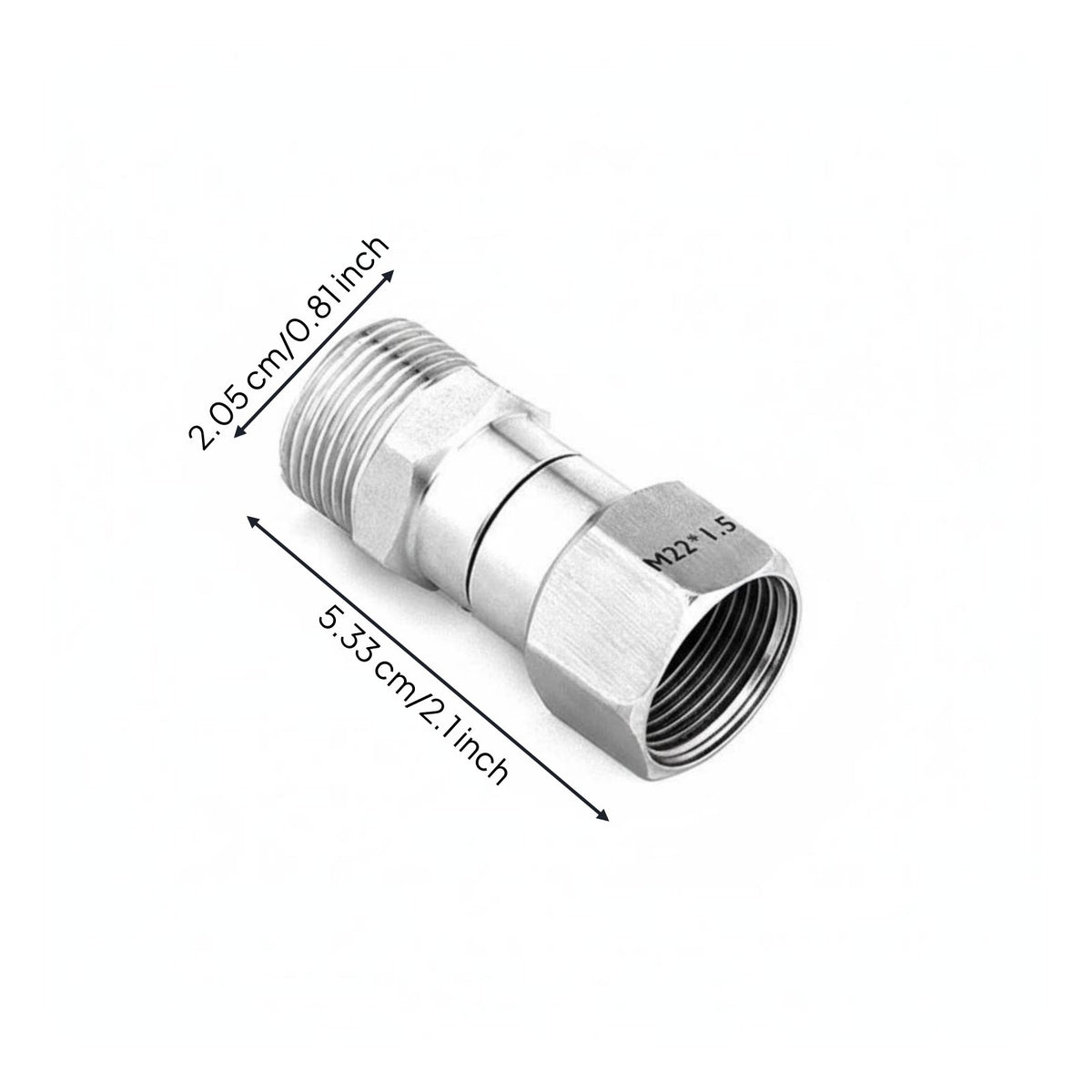Stainless Steel Quick Connect Fitting Rust Resistant for Car Detailers