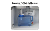 Water Purifier Wastewater Container Food-Grade Material Automatic Overflow Water Reservoir