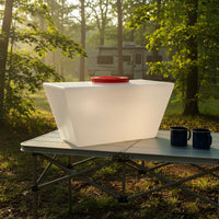 Rectangular Water Storage Tank Food Grade Flat Water Container Versatile Heavy Duty Tank for Car, Camping