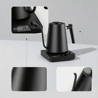 Electric Gooseneck Kettle Temperature-Control Smart Electric Kettle Appliance Keep-Warm Auto Shut-off for Coffee Lovers, Kitchen