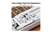 Easy To Use Single-Key Guitar Chord Helper Painless Playing Guitar Chord Helper Intuitive Fingering Display for Beginners, Kids, Self-Study