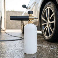Soap Dispenser for Car Cleaning and Professional Car Wash, Foam Sprayer with Stainless Steel and Brass Foam Lance, Quick Connect Fitting, 1 Pack