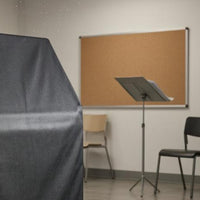 Oxford Material Dustproof Upright Piano Cover Silver-Coated Upright Piano Cover Full Coverage Instrument Accessory Sloped Top
