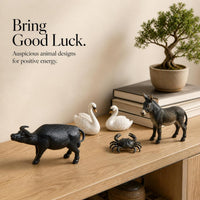 New Chinese Style Micro Landscape Animal Ornaments for Desktop Bonsai Decor
