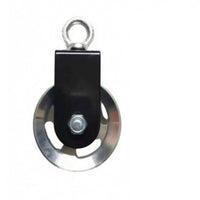 360 Degree Rotation Fitness Cable Pulley Assembly Quiet Bearing Gym Pulley Roller Grooved