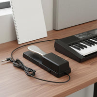 Non-Slip Design Sustain Pedal High Sensitivity Electronic Piano Foot Pedal Classic Design Universal Keyboard Foot Switch for Pianists, Music Producers, Home Practice, Stage Performance, Studio Recording