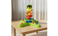 Frog Track Toy Interactive Play Rotating Ball Track Game Early Learning for Young Children