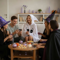Ghost Poncho White Ghost Costume Spooky for Cosplay
