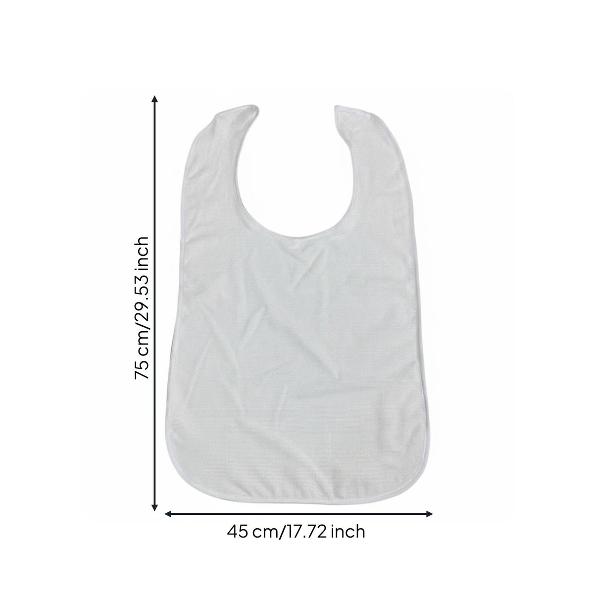 Elderly Feeding Bib Protects From Spills & Stains Washable Adult Bib Lightweight & Breathable Reusable Mealtime Protector for Nursing Homes