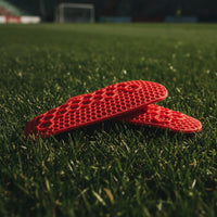 Silicone Shin Guards Flexible Gear Low-Profile for Footballers