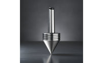 MT2 Rotating Tailstock Center Bearing-Mounted Revolving Rotating Tailstock Center Machined Tool for Woodturners