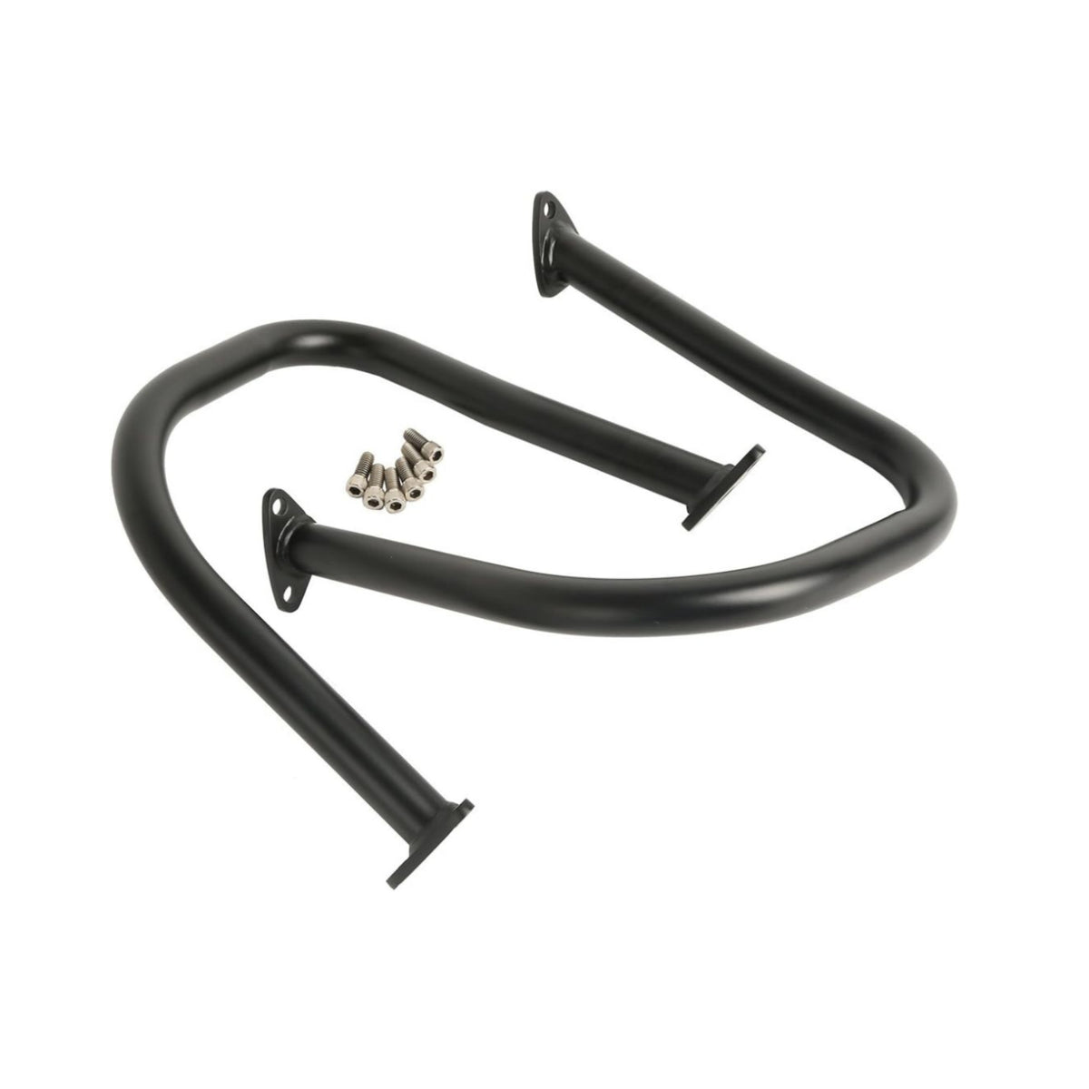 Motorcycle Guard Bar Black Motorcycle Highway Bar Screw on for Long Distance Riders