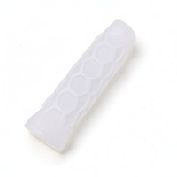 Non-Slip Silicone Pickleball Paddle Grip Cover Textured Pickleball Paddle Handle Sleeve Cushioned Handle Cover with Hexagonal Texture Shock Absorbing for Athletes