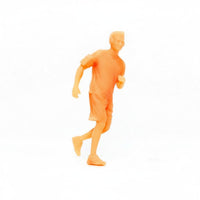 Running Person Miniature High Intricate 1:64 Scale Figure Jogger Figurine Realistic Design Tiny People Figurines DIY