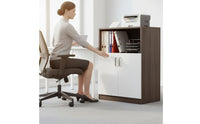 Floor Standing Archive Cabinet Lockable Drawers Locking File Cabinet for Study Room