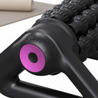 Electric Massage Roller Plastic Shell Fascia Massager Muscle Roller Massager 360° Rolling Wellness Device Full-Body Relief
