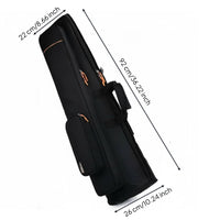 Padded Trombone Gig Bag Multiple Pockets Padded Trombone Backpack Accessories Storage Musical Instrument Accessory for Students, Travel, Rehearsal