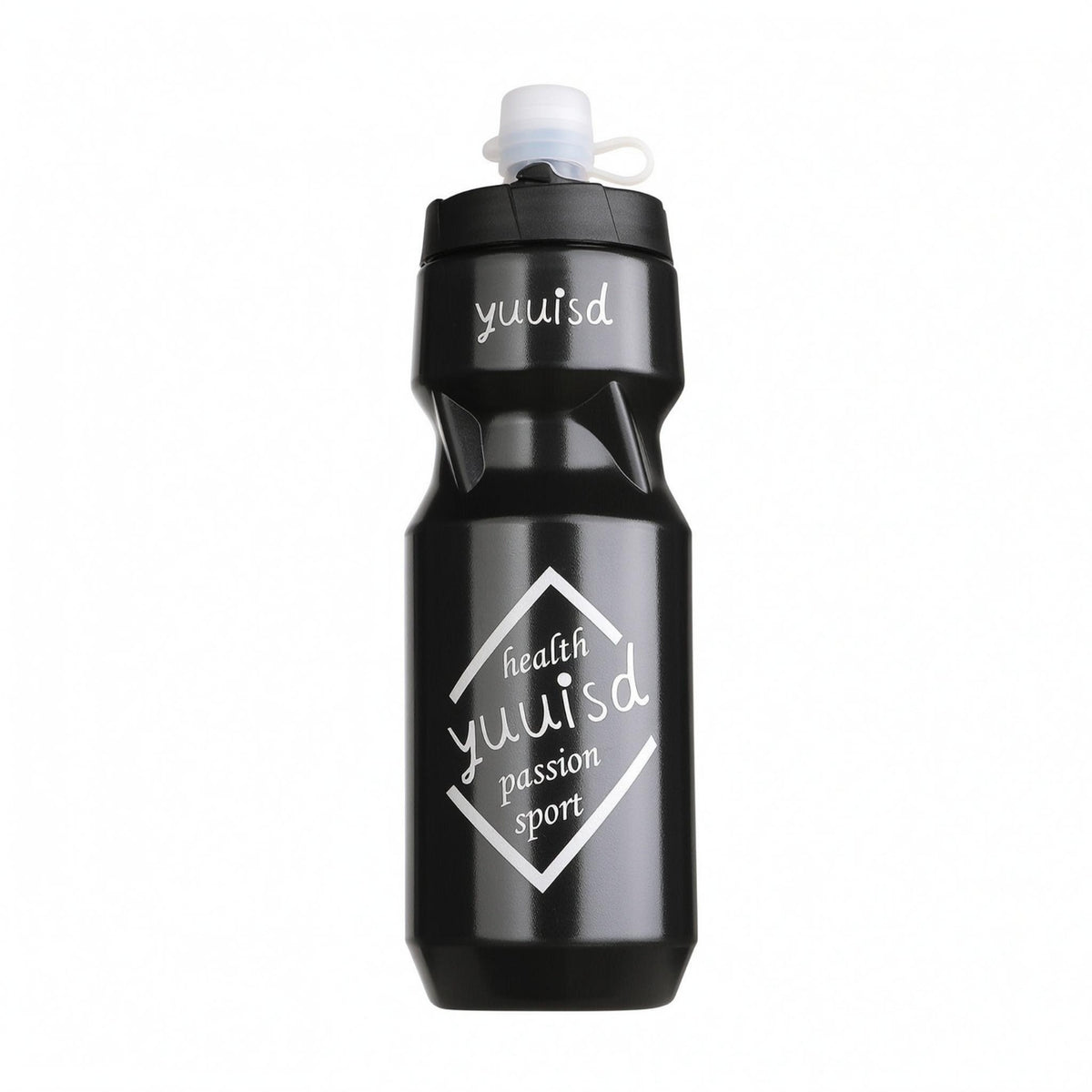Bike Press Water Bottle Silicone Nozzle Cycling Press Bottle