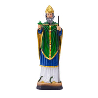 Crown Figure Figurine Regal Resin Statue with Gold Crown Traditional Sculpture for Shelf