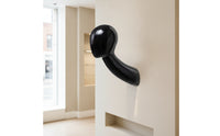 Mannequin Head Wall Mount Fiberglass Mannequin Head Faceless Holder for Boutiques