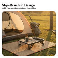 With Storage Bag Mini Folding Tea Table Foldable Compact Camping Table