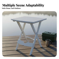 Foldable Design Collapsible Cross-Frame Stool Multi-Purpose Portable Seating Compact Outdoor Furniture Lightweight for Travelers, Families, Fishing, Home Entryway, Camping, Picnics