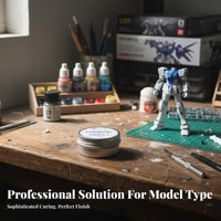 50 G Sandable and Paintable Light Curing Putty Moldable Curing Putty Easy to Shape Model Filler High Hardness for Modelers, Hobbyists, Crafters