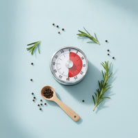 Kitchen Timer No Battery Needed Mechanical Kitchen Timer Loud Alarm for Students, Teachers, Cooking, Office, Classroom