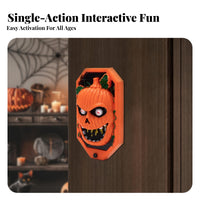 Home Decor Interactive Monster-Face Door Chime Powered Halloween Door Chime