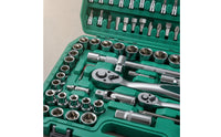 Mechanics Tool Set Organized Socket and Ratchet Set Portable Mechanics Kit for Vehicle Proprietors, Home Handymen, Garage, Home Workshop