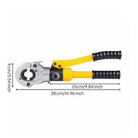 Heavy Duty Manual Pipe Press Tool Portable Case Copper Tube Crimper for Plumbing, Repair