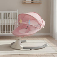 Electric Infant Swing Remote Control Infant Swing with Canopy Bluetooth Music Automatic Infant Rocker for Infants, Newborns