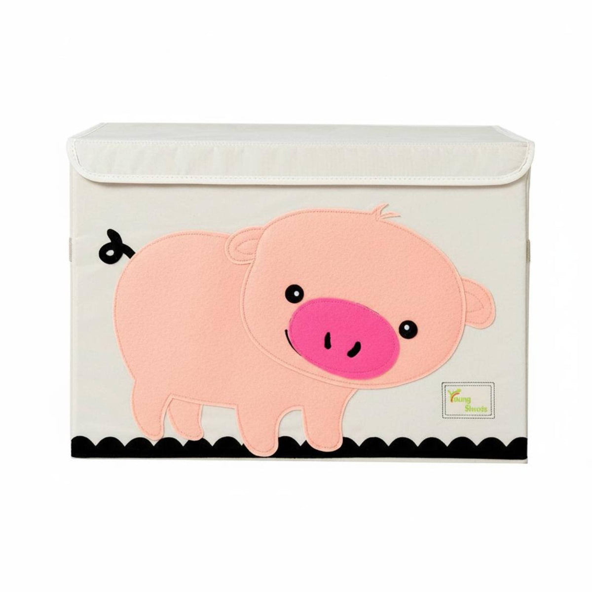 Foldable Toy Container With Lid Organizer storage container Child-Safe Design for Parents