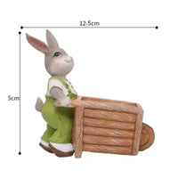 Hare Planter Cute Hare Planter Realistic Craftsmanship Plant Holder for Hotel