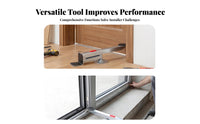 Lever Style Wooden Door Lifter Black Touch Pads Foot-Pedal Door Lifter