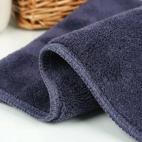 Microfibre Hair Towel and Hair Towel Wrap, 400gsm Microfibre Towel for Salon and Spa, Anti Frizz Hair Towel with Hook Border, 30x70cm, 1 Pack