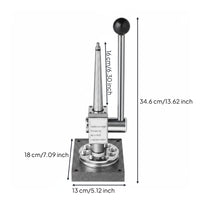 Desktop Band Resizing Press Dual Use Band Stretcher Metal Body for Jewelers, Goldsmiths, Workshop